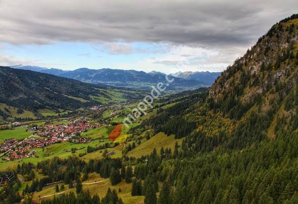 Aussicht Ifenblick auf 1.220Hm