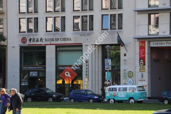 BANK OF CHINA LIMITED Zweigniederlassung Berlin