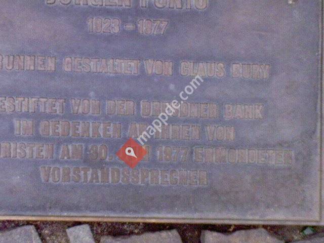 Jürgen Ponto Brunnen