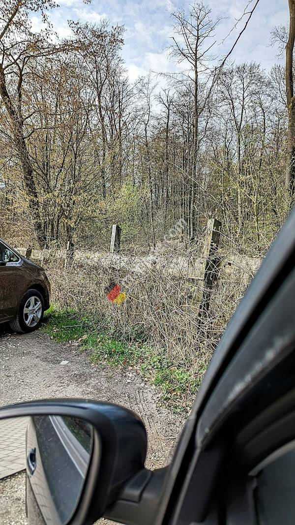 Kleiner Parkplatz am Waldrand