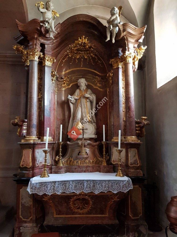 Ludwigsdenkmal mit Martinskirche