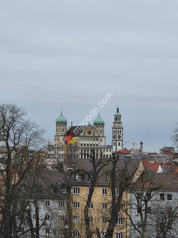 Parkhaus City-Galerie Augsburg Einfahrt Jakoberwallstraße