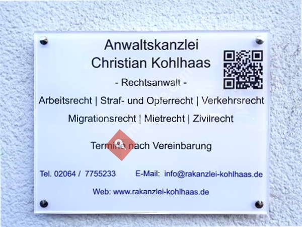 Rechtsanwaltskanzlei Christian Kohlhaas