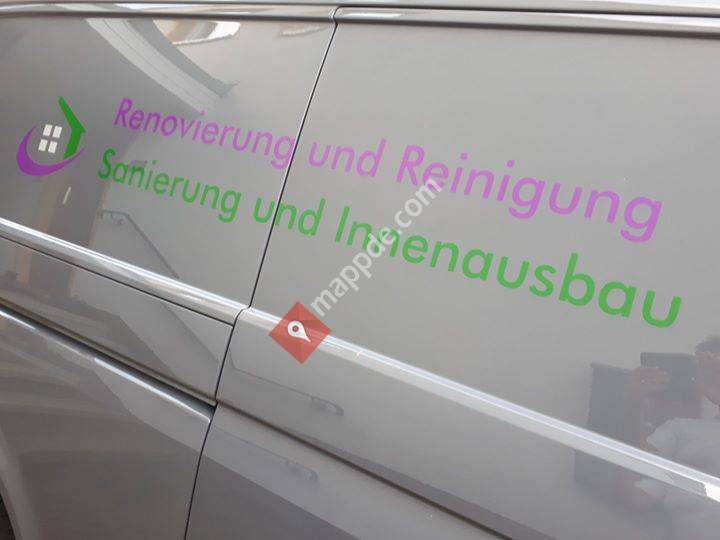 Renovierung und Reinigung, Sanierung und Innenausbau