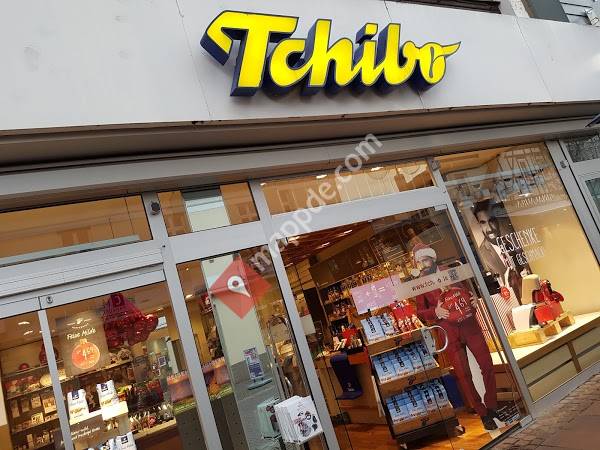 Tchibo Filiale mit Kaffee Bar